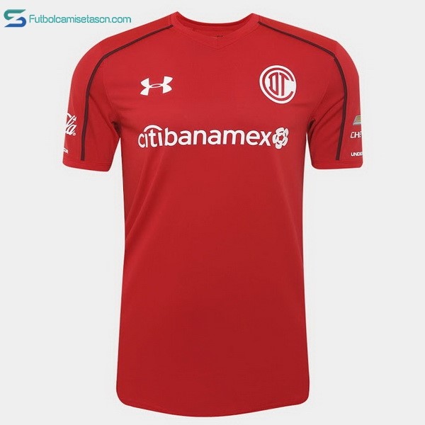 Camiseta Deportivo Toluca 1ª 2017/18
